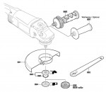 Bosch 3 601 H56 M04 GWS-26-230-JH Angle-Grinder Spare Parts